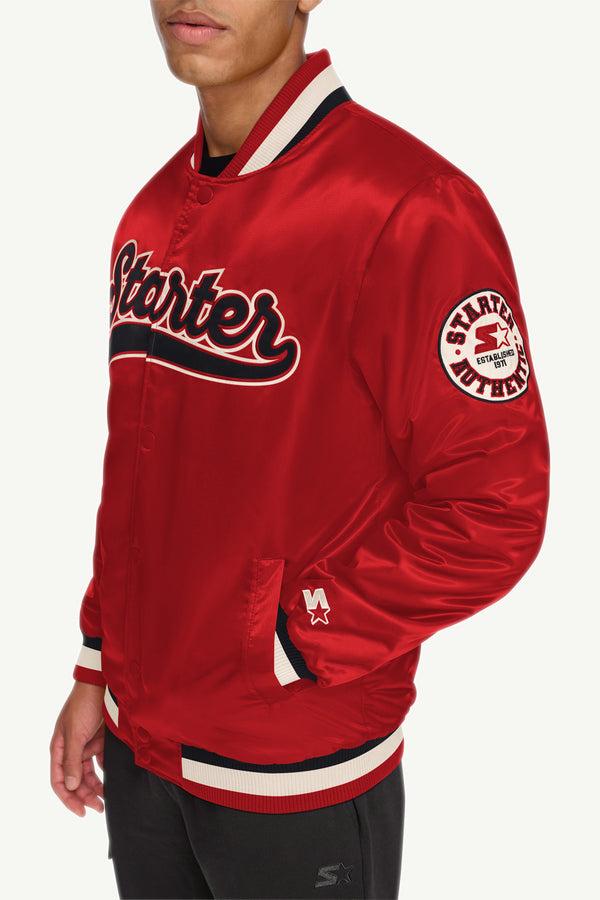 Starter MENS STARTER VARSITY BOMBER JACKET