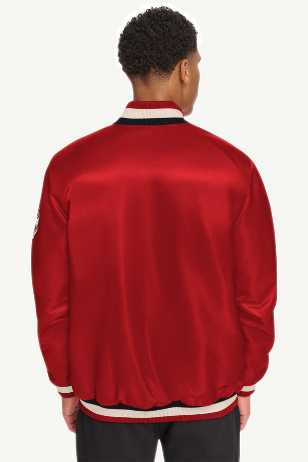 Starter MENS STARTER VARSITY BOMBER JACKET