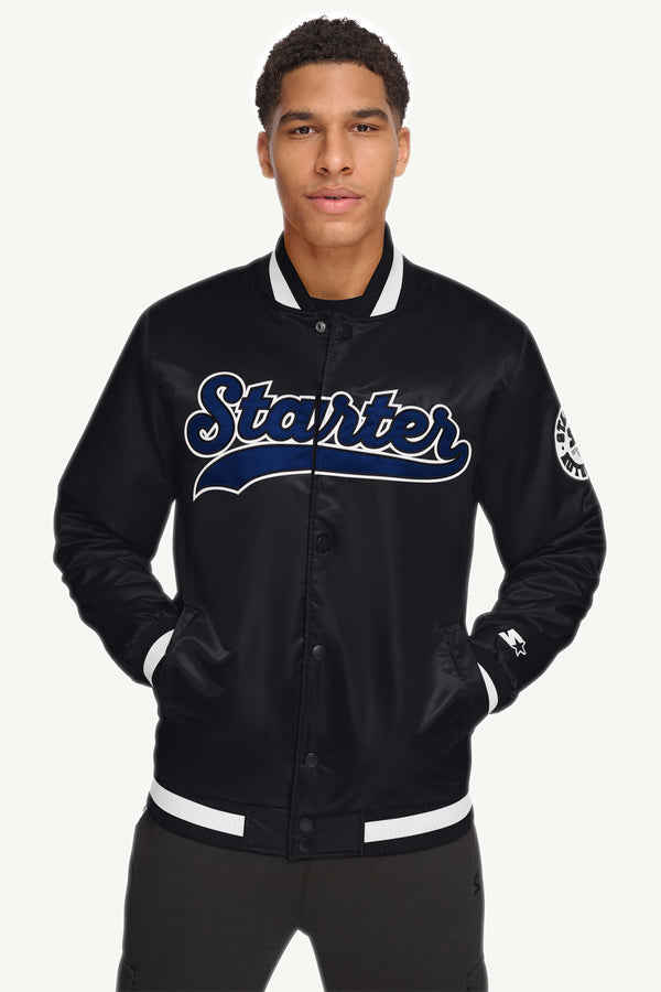 starter MENS STARTER VARSITY BOMBER JACKET
