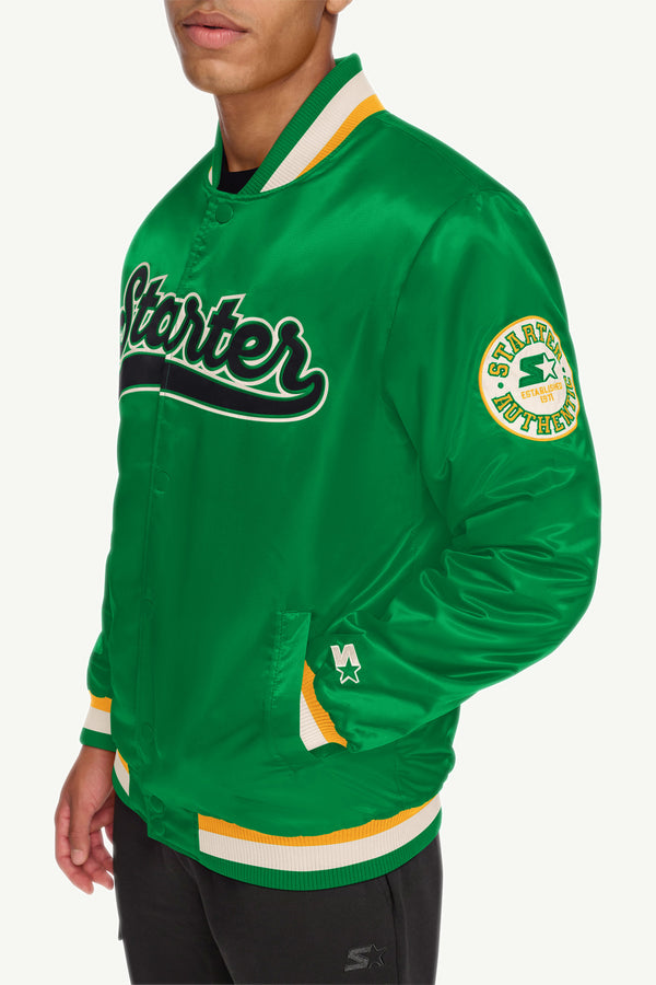 Starter MENS STARTER VARSITY BOMBER JACKET