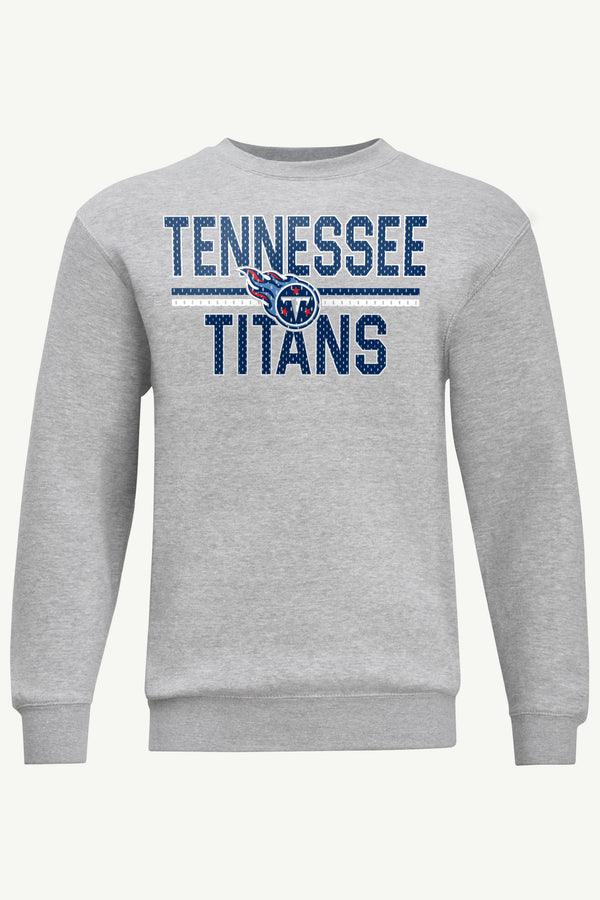 starter MENS TENNESSEE TITANS MESH LOOK SWEATSHIRT