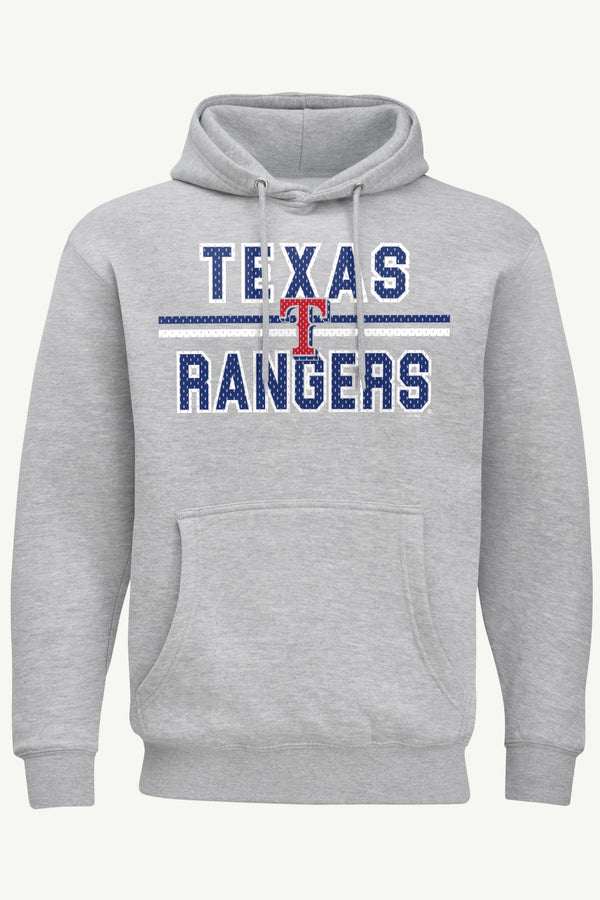 starter MENS TEXAS RANGERS MESH LOOK HOODIE