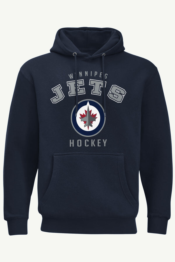 starter MENS WINNIPEG JETS GRAPHIC HOODIE