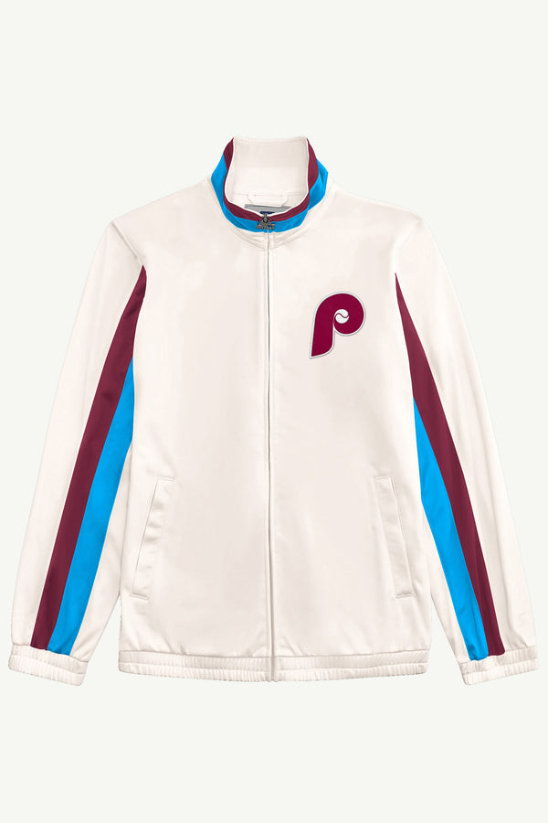 starter PHILADELPHIA PHILLIES REBOUND TRACK JACKET