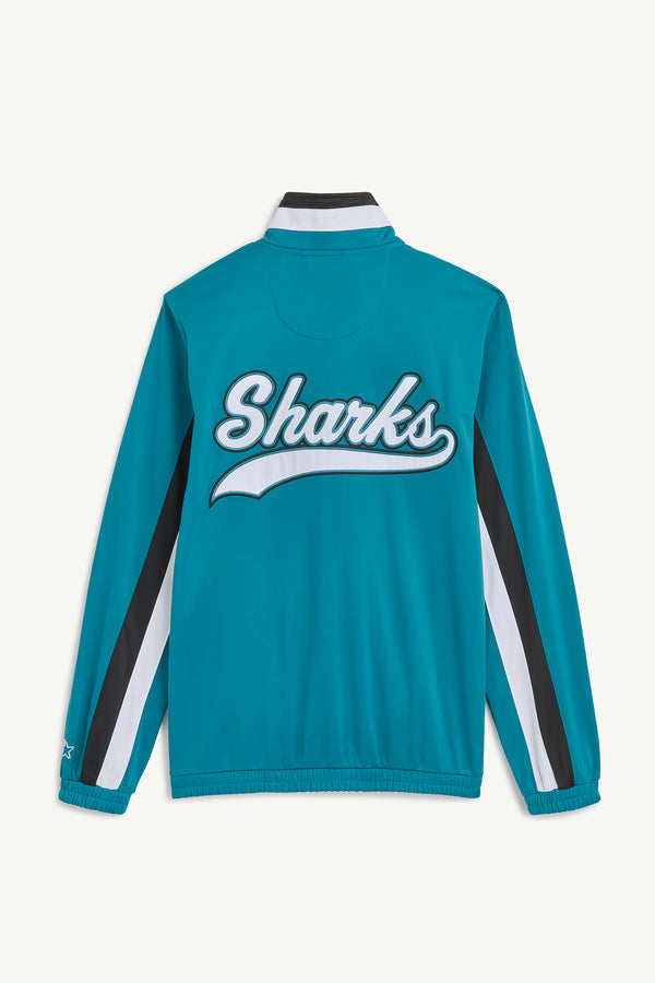 Starter SAN JOSE SHARKS REPLAY TRACK JACKET