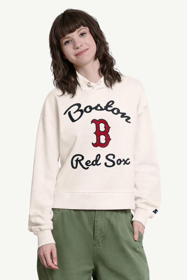 starter WOMENS BOSTON RED SOX BASELINE HOODIE
