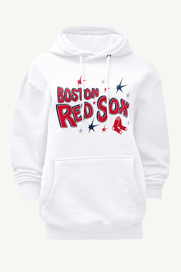 starter WOMENS BOSTON RED SOX FIREWORKS HOODIE