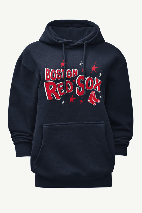 starter WOMENS BOSTON RED SOX FIREWORKS HOODIE