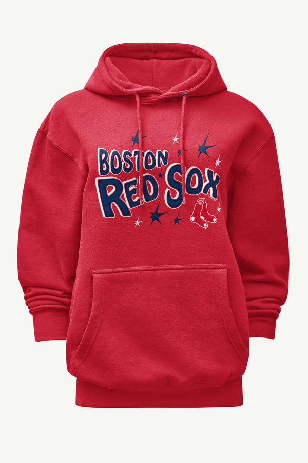 starter WOMENS BOSTON RED SOX FIREWORKS HOODIE