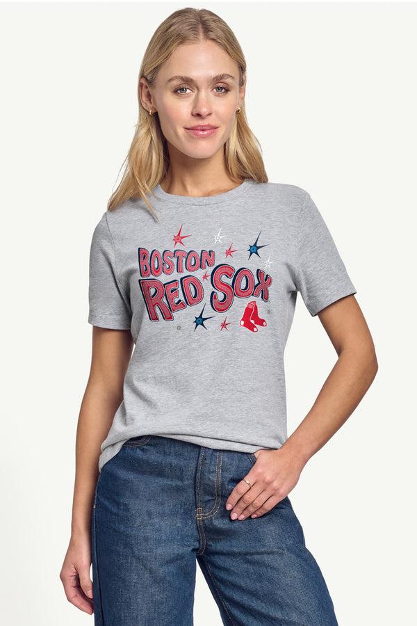 Starter WOMENS BOSTON RED SOX FIREWORKS T SHIRT