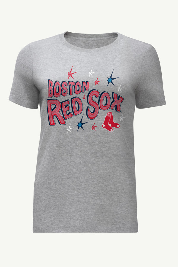 starter WOMENS BOSTON RED SOX FIREWORKS T SHIRT