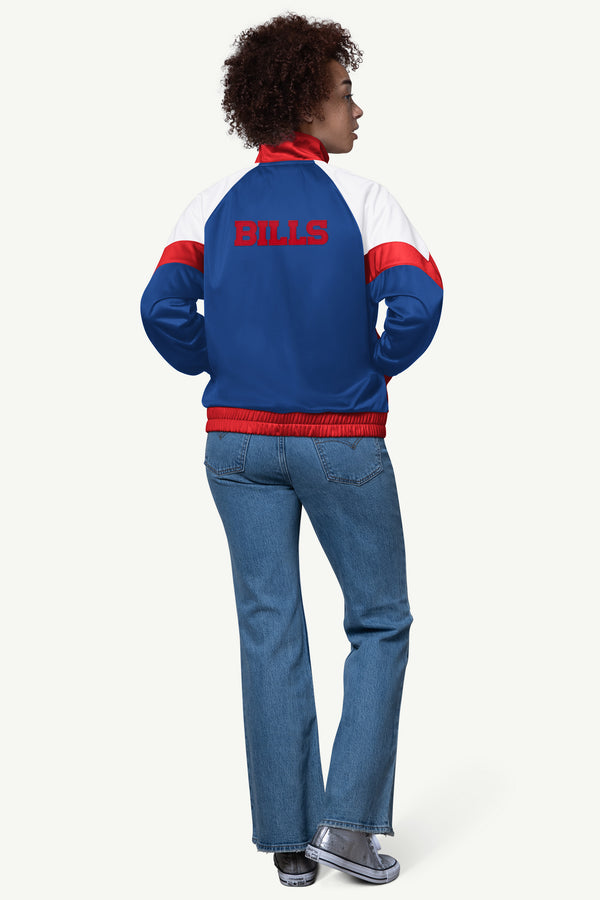 Starter WOMENS BUFFALO BILLS TEAMWORK TRACK JACKET