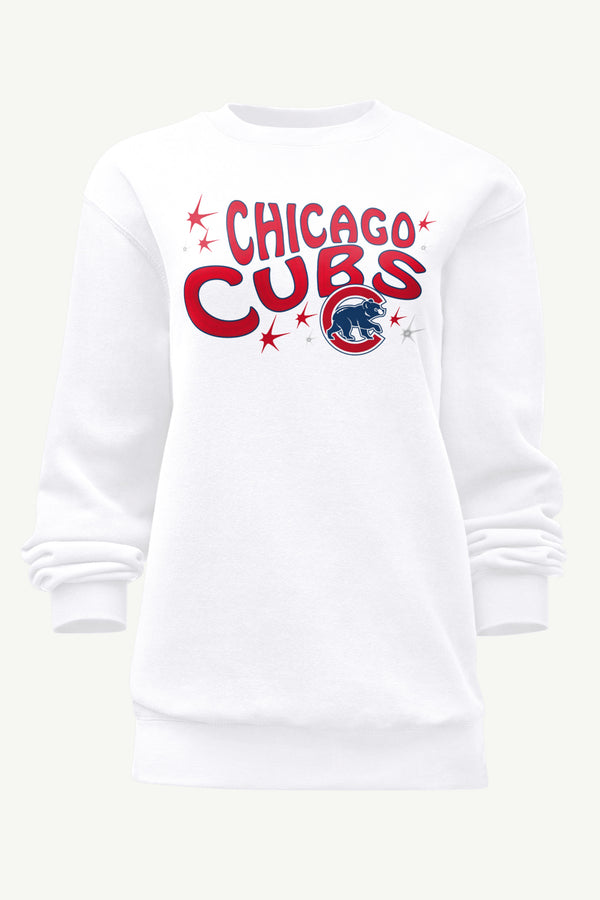 starter WOMENS CHICAGO CUBS FIREWORKS SWEATSHIRT