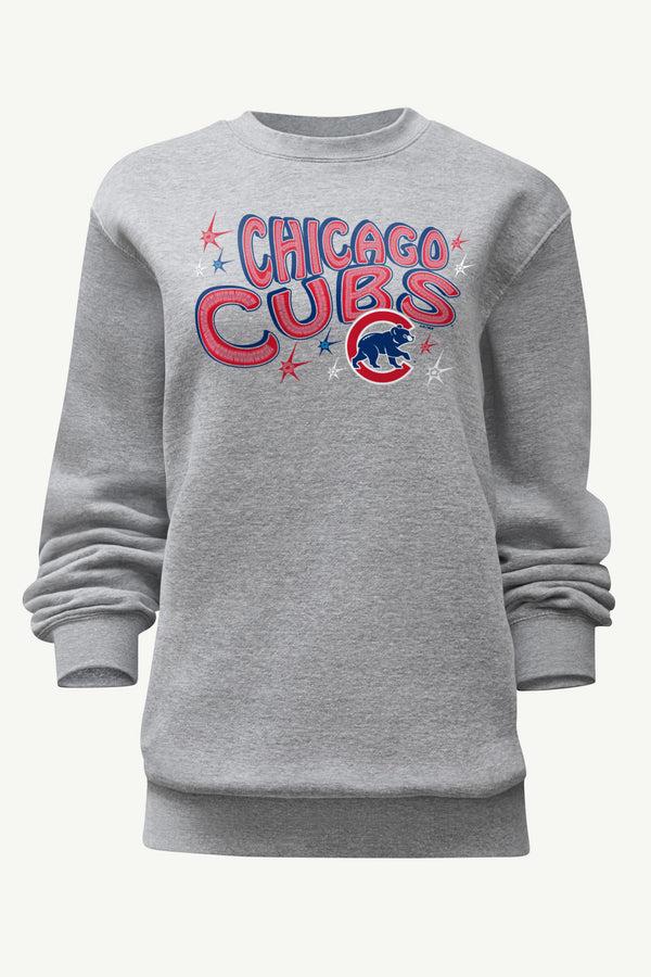 starter WOMENS CHICAGO CUBS FIREWORKS SWEATSHIRT