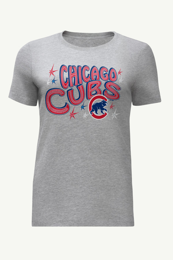 starter WOMENS CHICAGO CUBS FIREWORKS T SHIRT