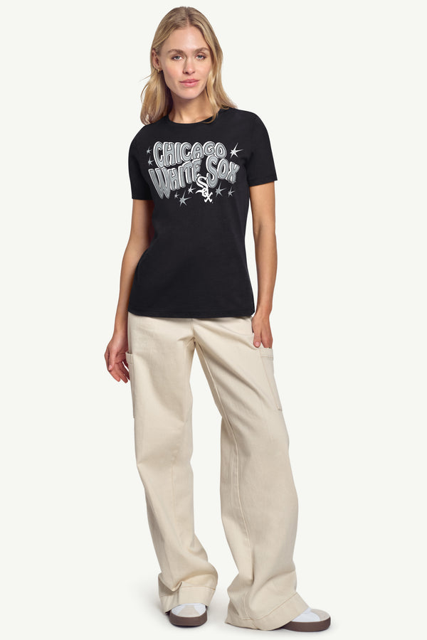 Starter WOMENS CHICAGO WHITE SOX FIREWORKS T SHIRT