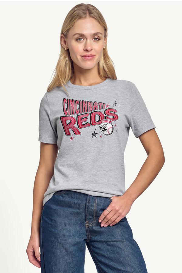 Starter WOMENS CINCINNATI REDS FIREWORKS T SHIRT
