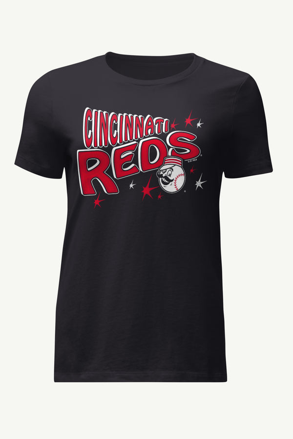 starter WOMENS CINCINNATI REDS FIREWORKS T SHIRT
