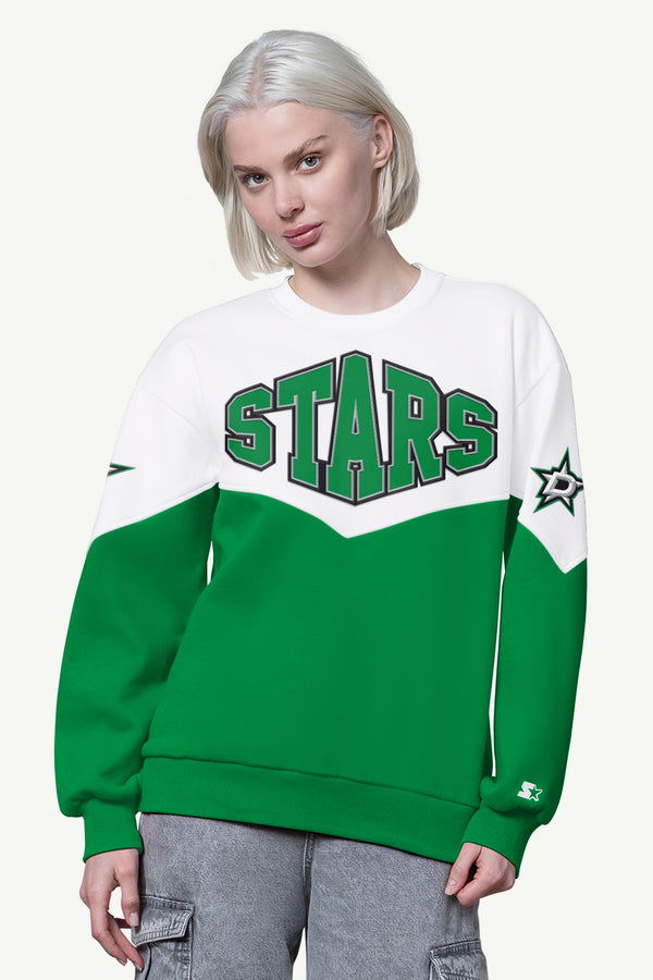 starter WOMENS DALLAS STARS CLUTCH HIT FLEECE