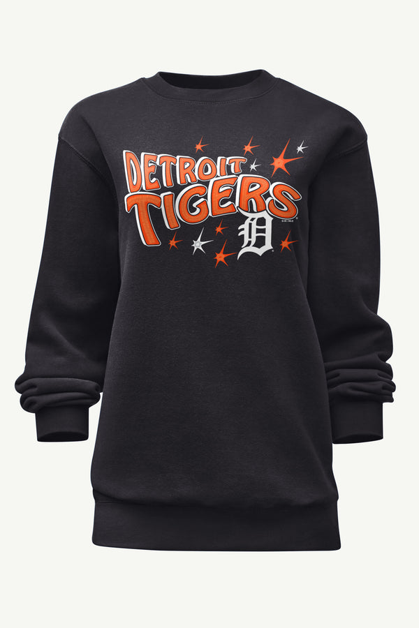 starter WOMENS DETROIT TIGERS FIREWORKS SWEATSHIRT