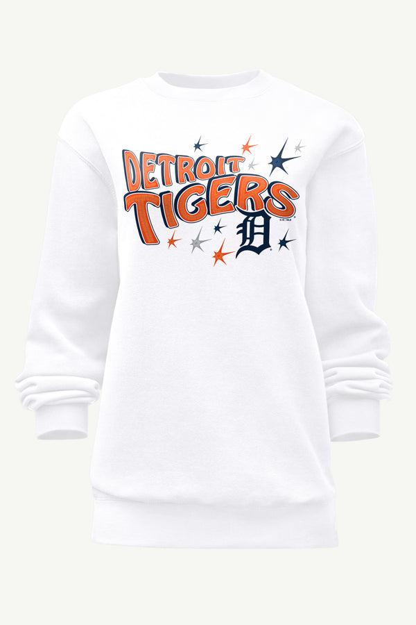 starter WOMENS DETROIT TIGERS FIREWORKS SWEATSHIRT