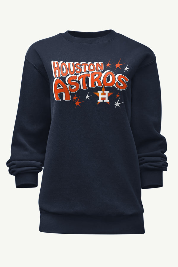 Starter WOMENS HOUSTON ASTROS FIREWORKS SWEATSHIRT