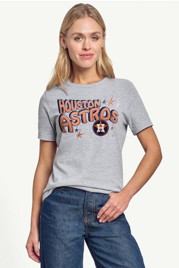 Starter WOMENS HOUSTON ASTROS FIREWORKS T SHIRT