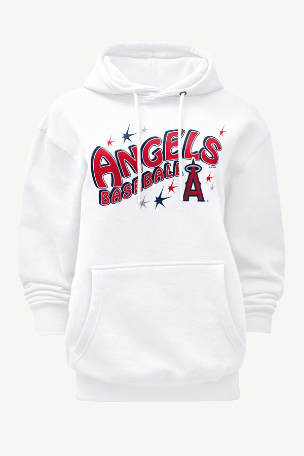 starter WOMENS LOS ANGELES ANGELS FIREWORKS HOODIE