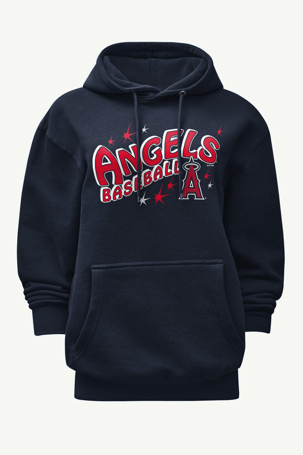 starter WOMENS LOS ANGELES ANGELS FIREWORKS HOODIE
