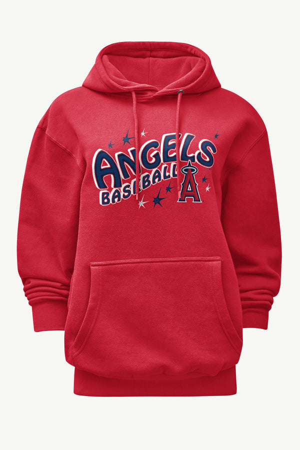 starter WOMENS LOS ANGELES ANGELS FIREWORKS HOODIE