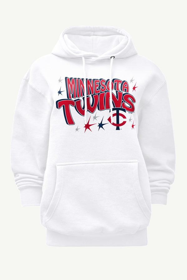 starter WOMENS MINNESOTA TWINS FIREWORKS HOODIE
