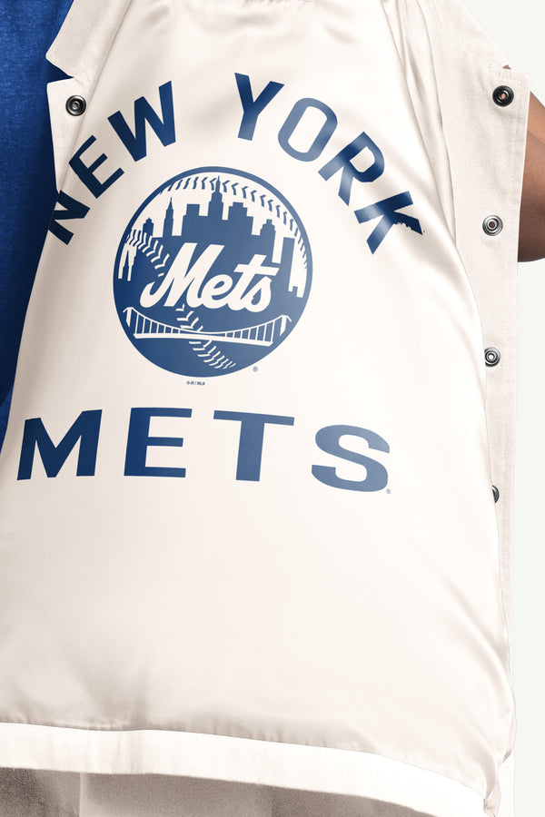 Starter WOMENS NEW YORK METS COACHES JACKET