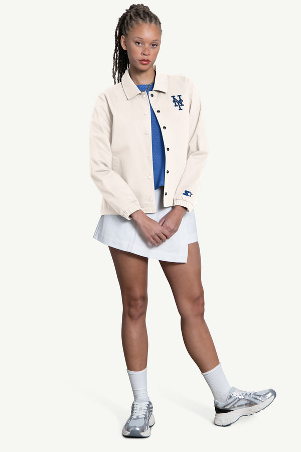 Starter WOMENS NEW YORK METS COACHES JACKET