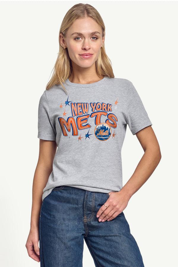 Starter WOMENS NEW YORK METS FIREWORKS T SHIRT