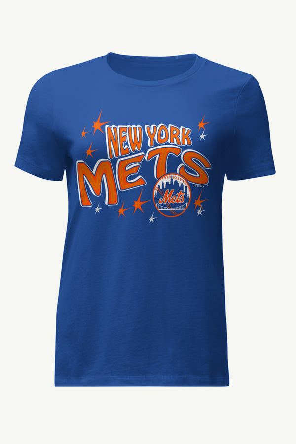starter WOMENS NEW YORK METS FIREWORKS T SHIRT