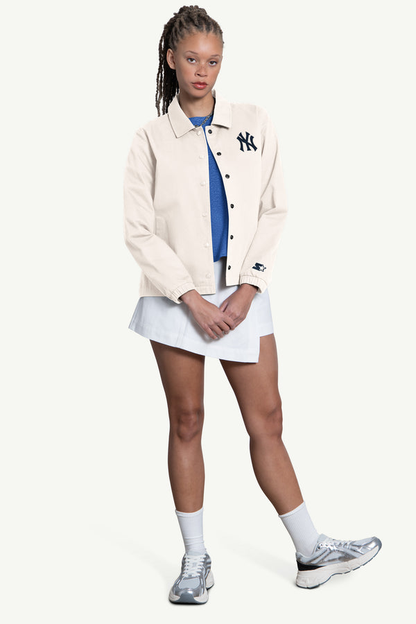 Starter WOMENS NEW YORK YANKEES COACHES JACKET