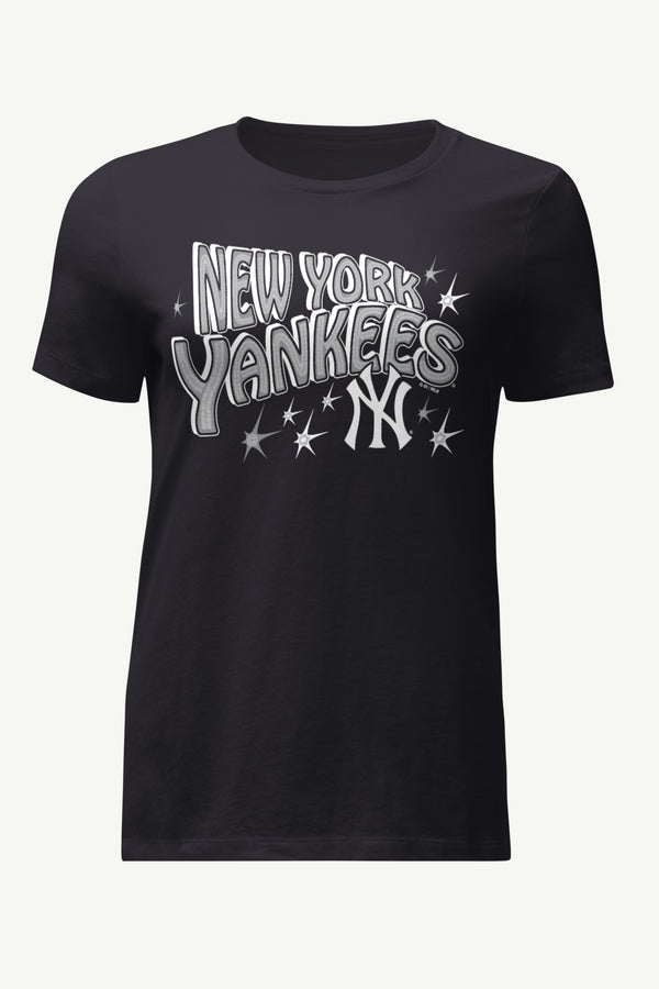 starter WOMENS NEW YORK YANKEES FIREWORKS T SHIRT