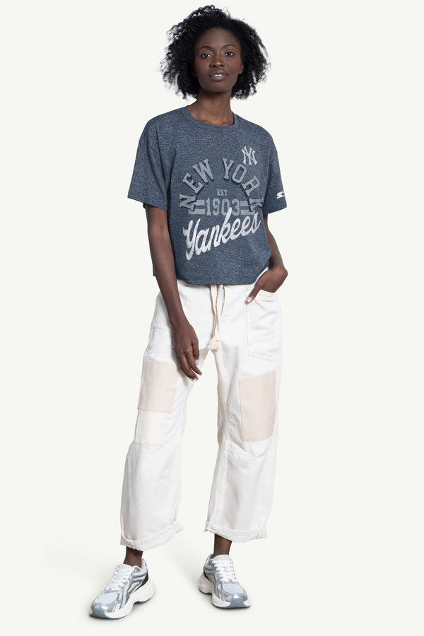 Starter WOMENS NEW YORK YANKEES KNIT TEE