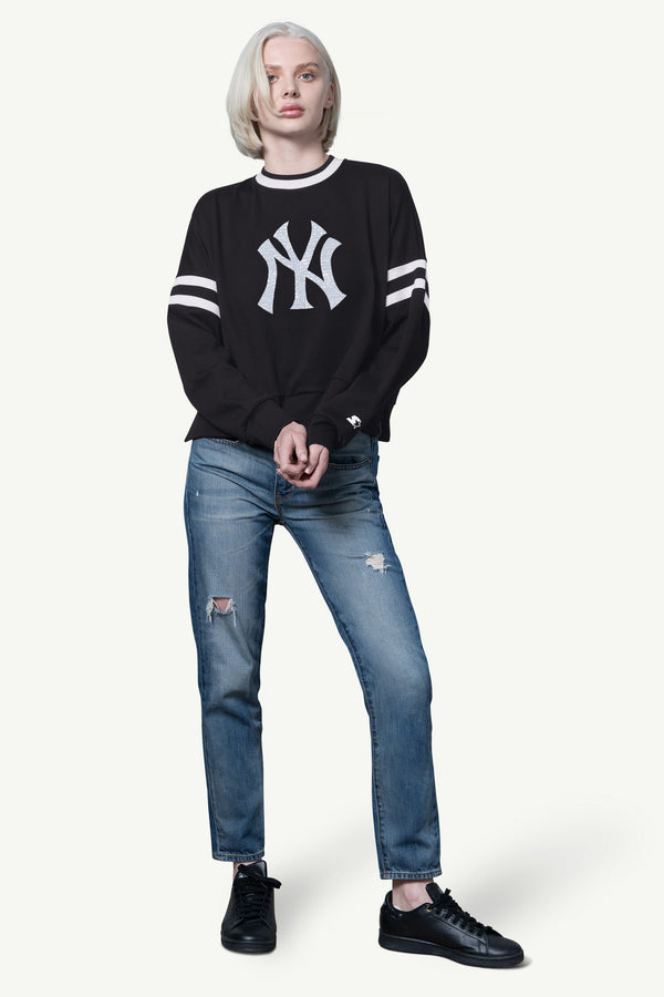 Starter WOMENS NEW YORK YANKEES RALLY SWEATSHIRT