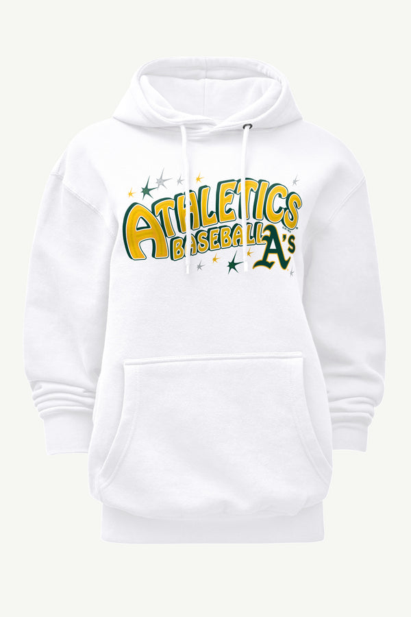 starter WOMENS OAKLAND ATHLETICS FIREWORKS HOODIE