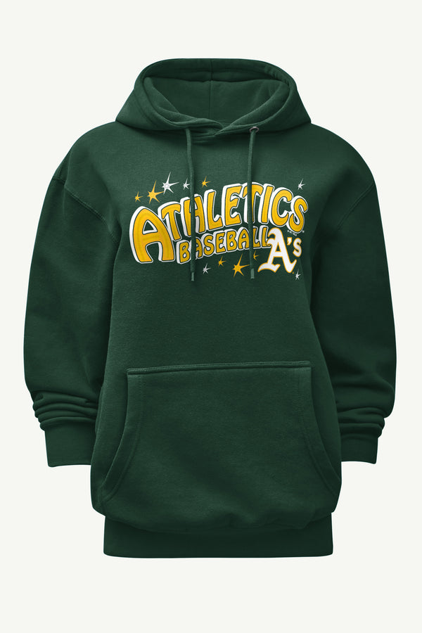 starter WOMENS OAKLAND ATHLETICS FIREWORKS HOODIE