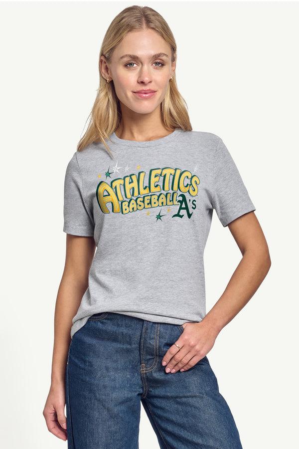 Starter WOMENS OAKLAND ATHLETICS FIREWORKS T SHIRT
