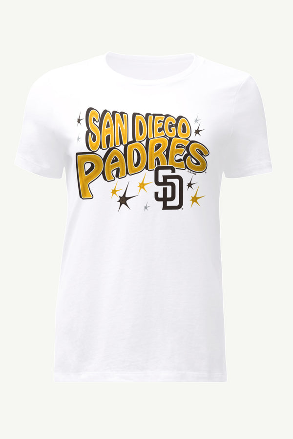 starter WOMENS SAN DIEGO PADRES FIREWORKS T SHIRT