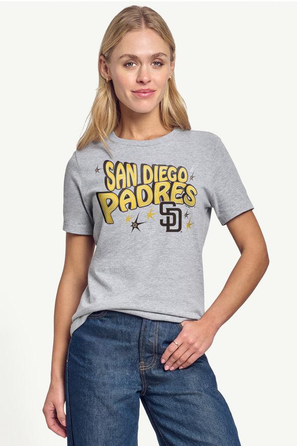 Starter WOMENS SAN DIEGO PADRES FIREWORKS T SHIRT