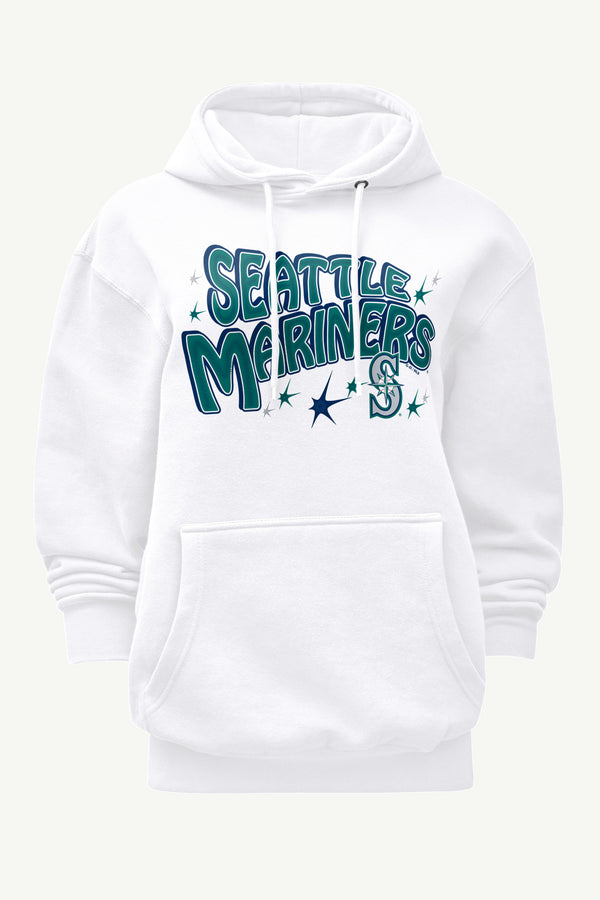 starter WOMENS SEATTLE MARINERS FIREWORKS HOODIE