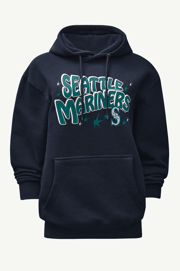 starter WOMENS SEATTLE MARINERS FIREWORKS HOODIE
