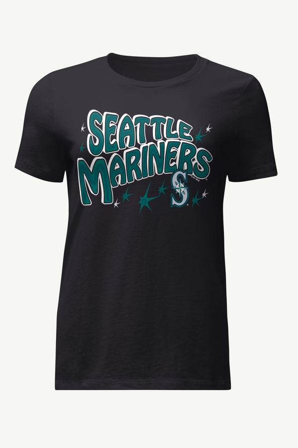 starter WOMENS SEATTLE MARINERS FIREWORKS T SHIRT