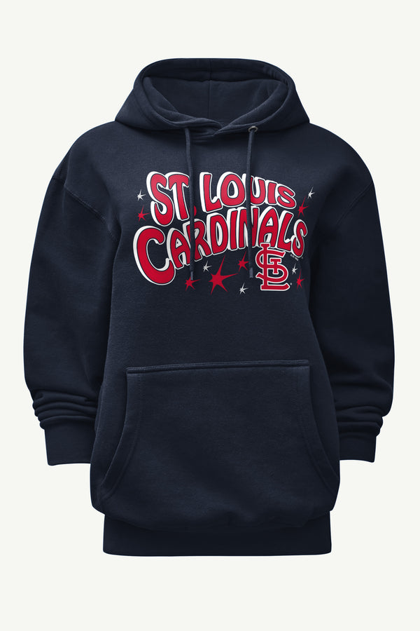 starter WOMENS ST LOUIS CARDINALS FIREWORKS HOODIE