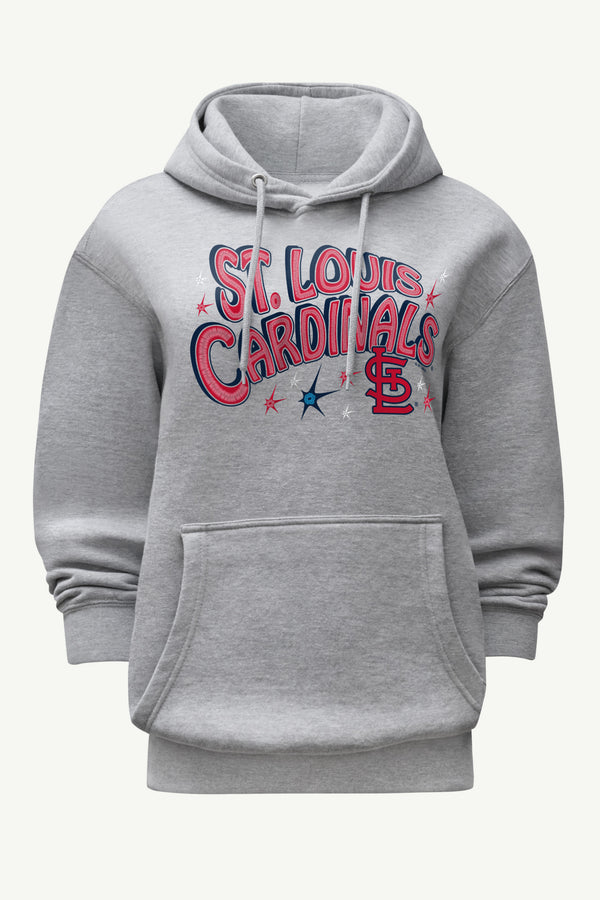 starter WOMENS ST LOUIS CARDINALS FIREWORKS HOODIE