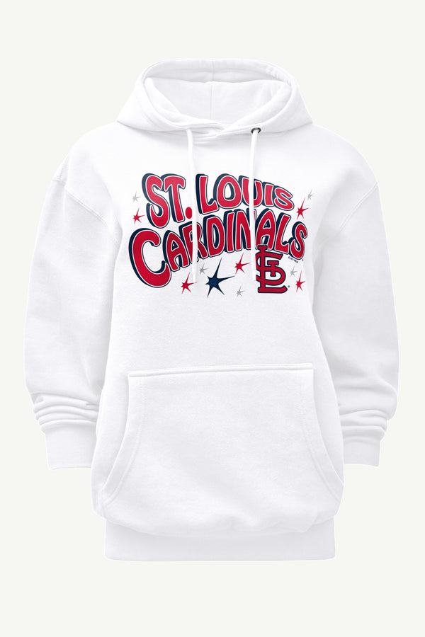 starter WOMENS ST LOUIS CARDINALS FIREWORKS HOODIE